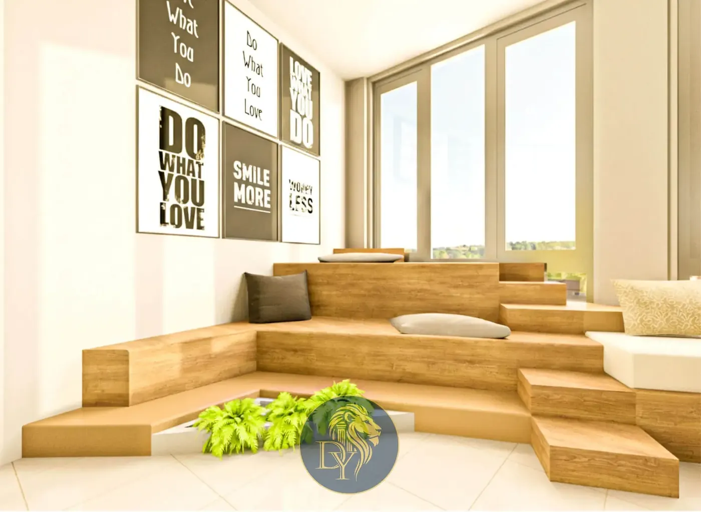 Interior architecture staircase design Lebanon